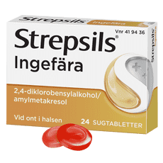 STREPSILS INGEFÄRA SUGTABLETTER