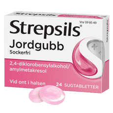 STREPSILS JORDGUBB SUGTABLETTER