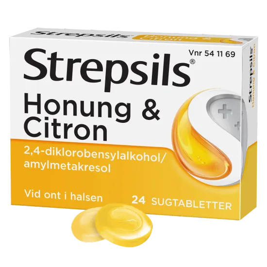 STREPSILS HONUNG & CITRON SUGTABLETTER