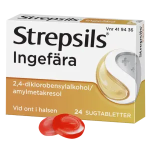 STREPSILS INGEFÄRA SUGTABLETTER