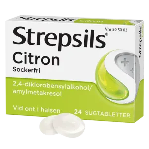 STREPSILS CITRON SUGTABLETTER