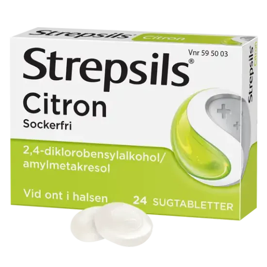 STREPSILS CITRON SUGTABLETTER