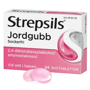 STREPSILS JORDGUBB SUGTABLETTER